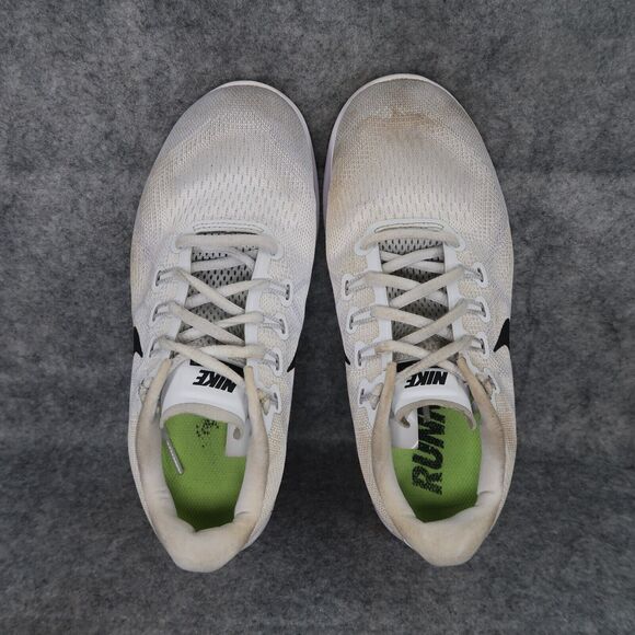 Nike Shoes Womens 8 Athletic Sneakers Free RN Trainer Running Active Casual Grey - Picture 6 of 12